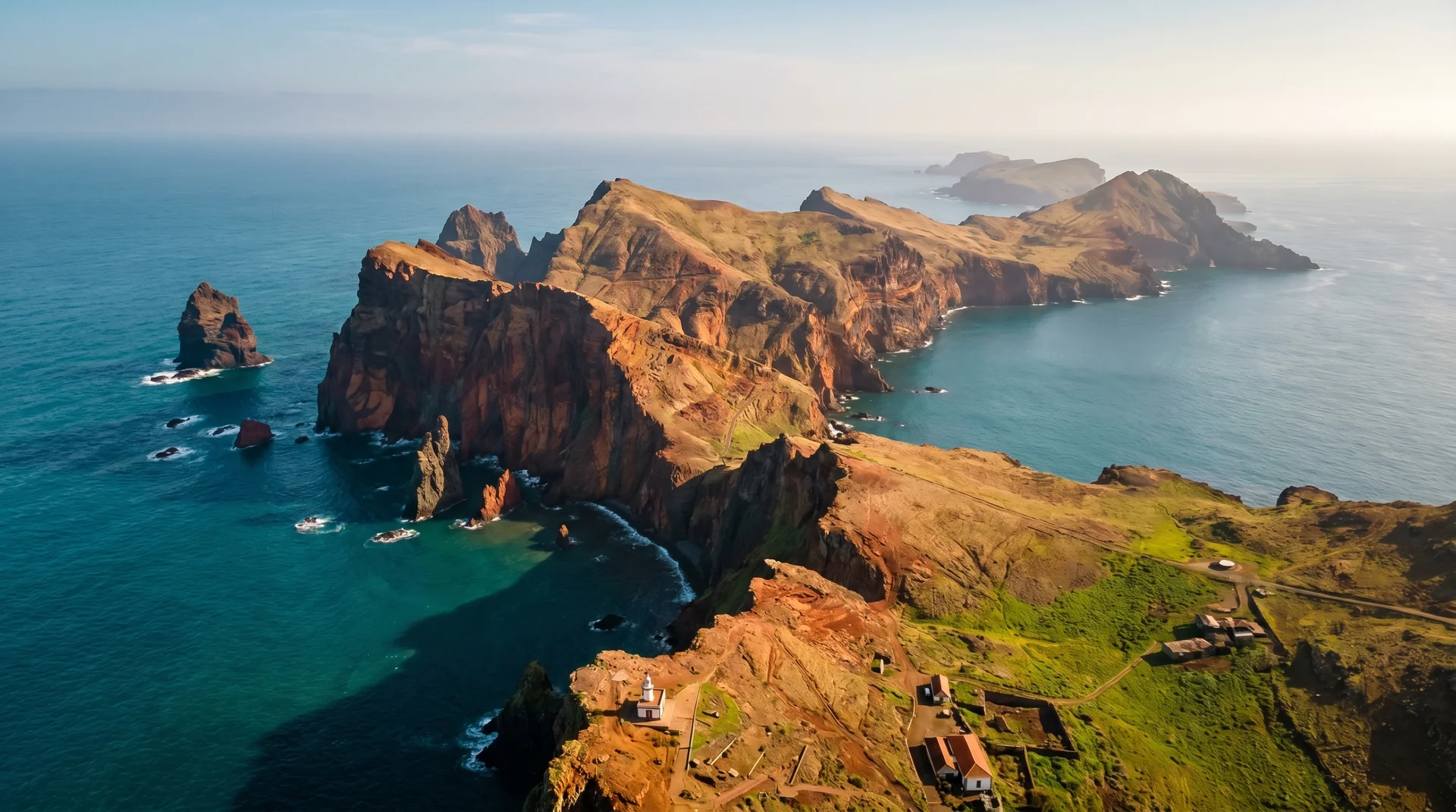 Ponta de São Lourenço volcanic peninsula, east Madeira